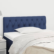 Hoofdbord 90x7x78/88 cm stof blauw