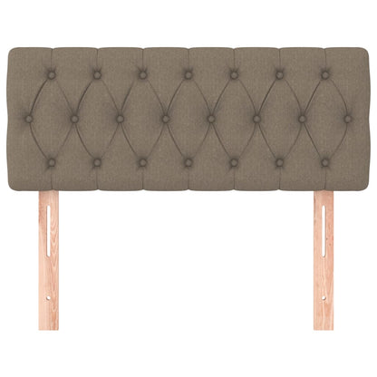 Hoofdbord 00X7X78/88 Cm Stof Taupe 1 100 cm Laag