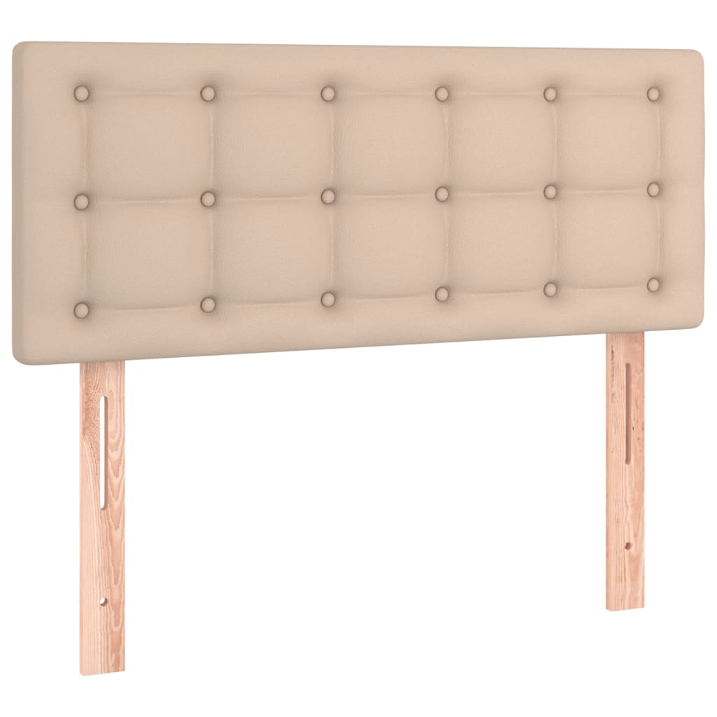 Hoofdbord 80x5x78/88 cm kunstleer cappuccinokleurig