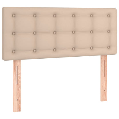 Hoofdbord 80x5x78/88 cm kunstleer cappuccinokleurig