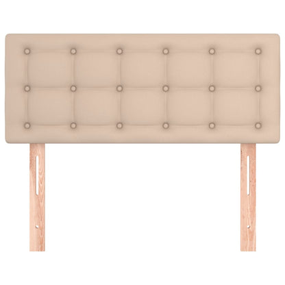 Hoofdbord 80x5x78/88 cm kunstleer cappuccinokleurig