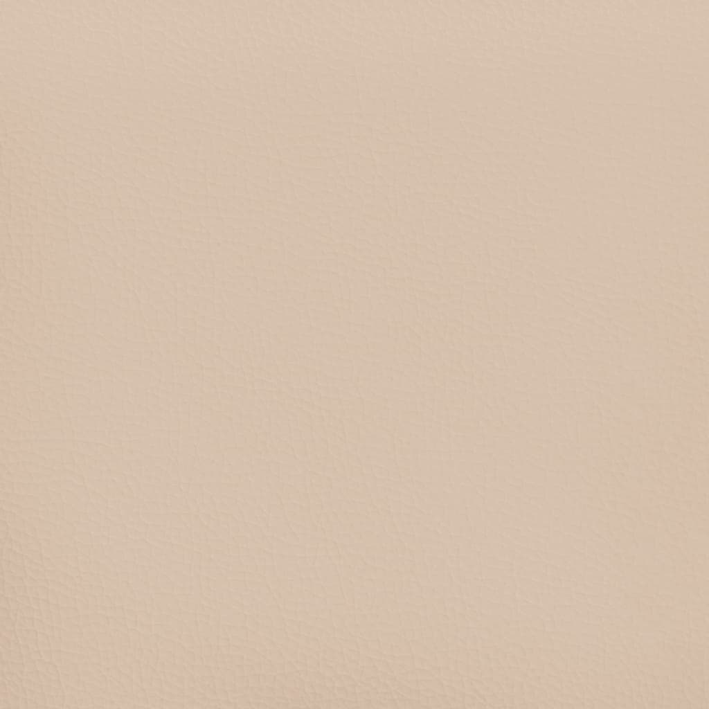 Hoofdbord 80x5x78/88 cm kunstleer cappuccinokleurig