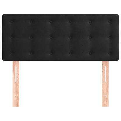 Hoofdbord 80x5x78/88 cm fluweel zwart 1 80 cm Zwart