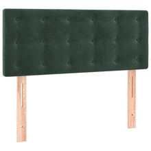Hoofdbord 80x5x78/88 cm fluweel donkergroen 1 80 cm Donkergroen
