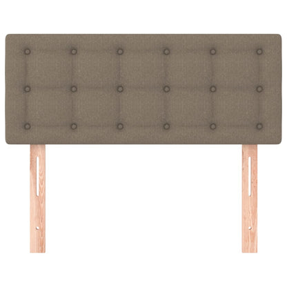 Hoofdbord 90x5x78/88 cm stof taupe