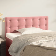 Hoofdbord 90x5x78/88 cm fluweel roze