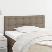 Hoofdbord 100x5x78-88 cm stof taupe