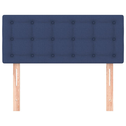 Hoofdbord 00X5X78/88 Cm Stof Blauw 100 cm Laag