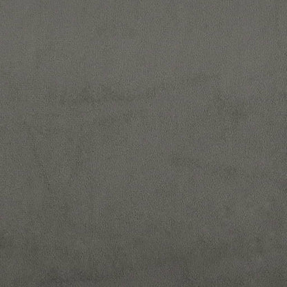 Hoofdbord 00X5X78/88 Cm Fluweel Donkergrijs 1 100 cm Laag