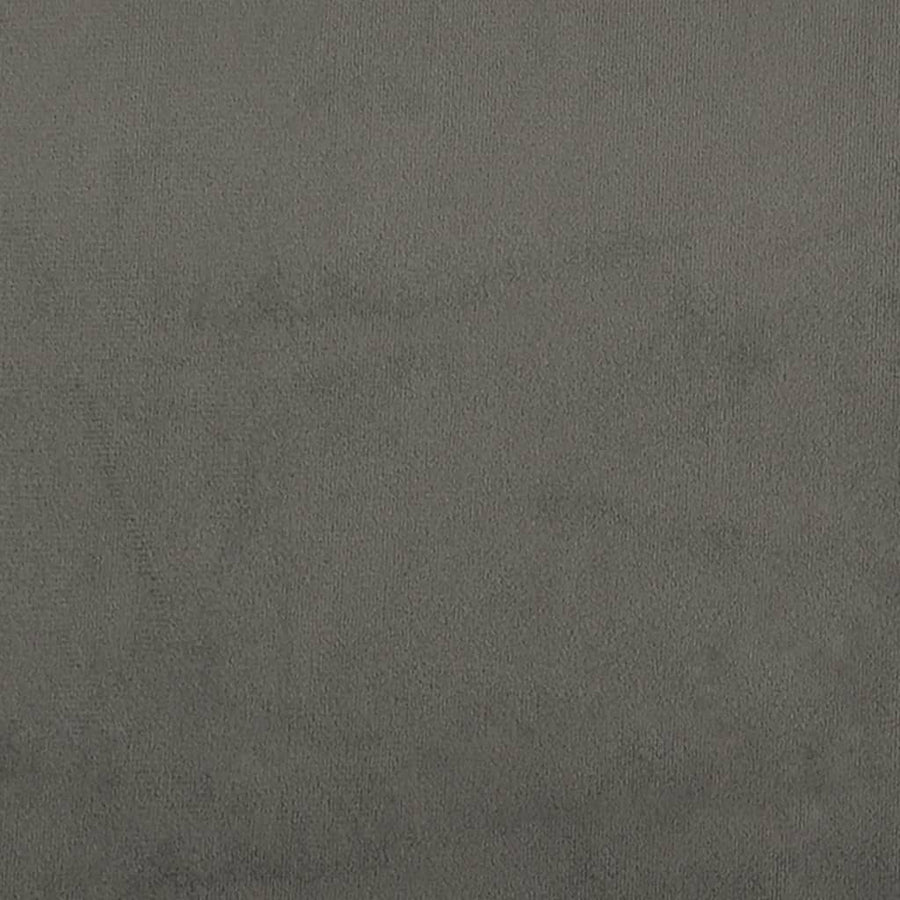 Hoofdborden 2 St 72X5X78/88 Cm Fluweel Donkergrijs 144 cm Laag