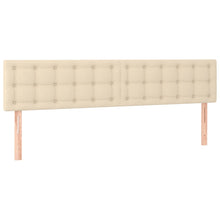 Hoofdborden 2 St 00X5X78/88 Cm Stof Kleurig Crème 200 cm Laag
