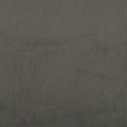 Hoofdborden 2 St 00X5X78/88 Cm Fluweel Donkergrijs 200 cm Laag