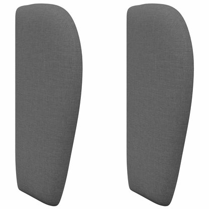 Hoofdbord oor Dim Grijs 40 x 23 x 6 cm Stof