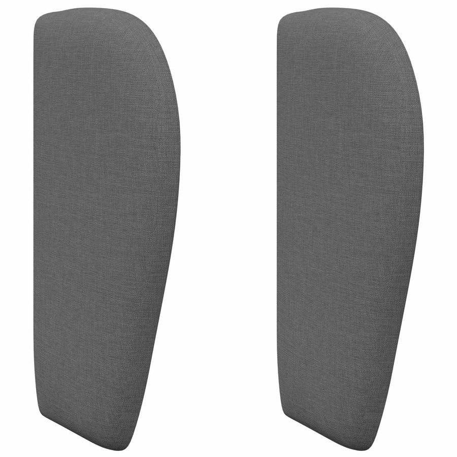 Hoofdbord oor Dim Grijs 40 x 23 x 6 cm Stof