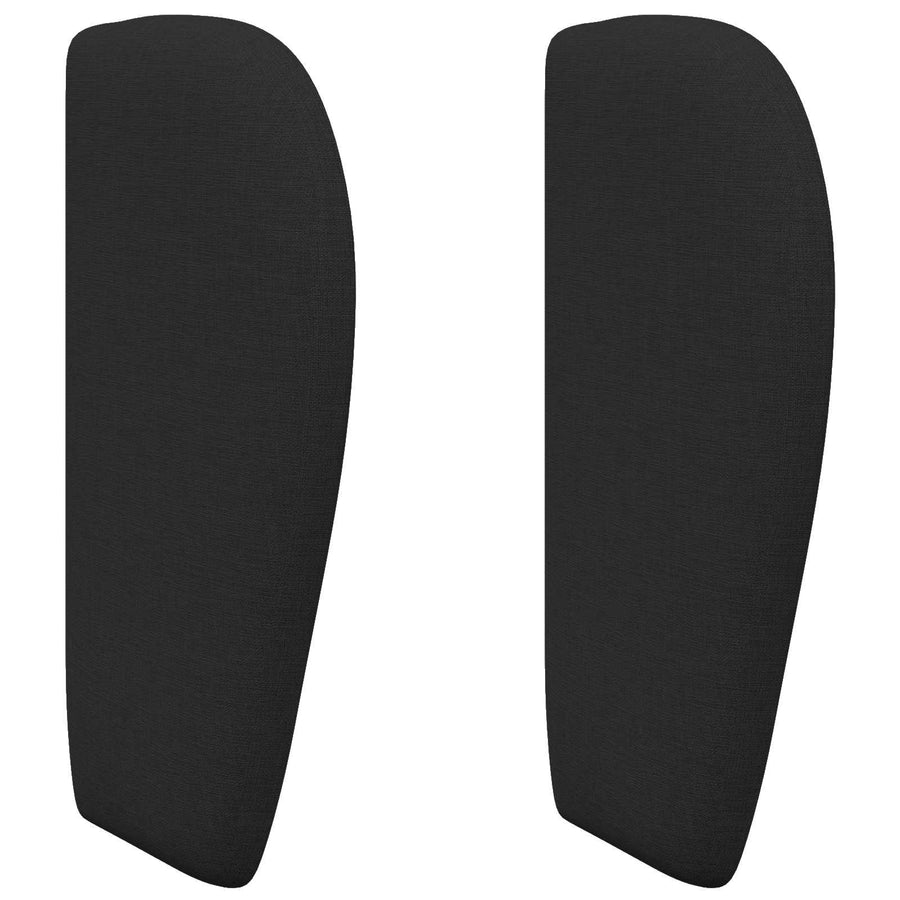 Hoofdbord oor Zwart 40 x 23 x 6 cm Stof