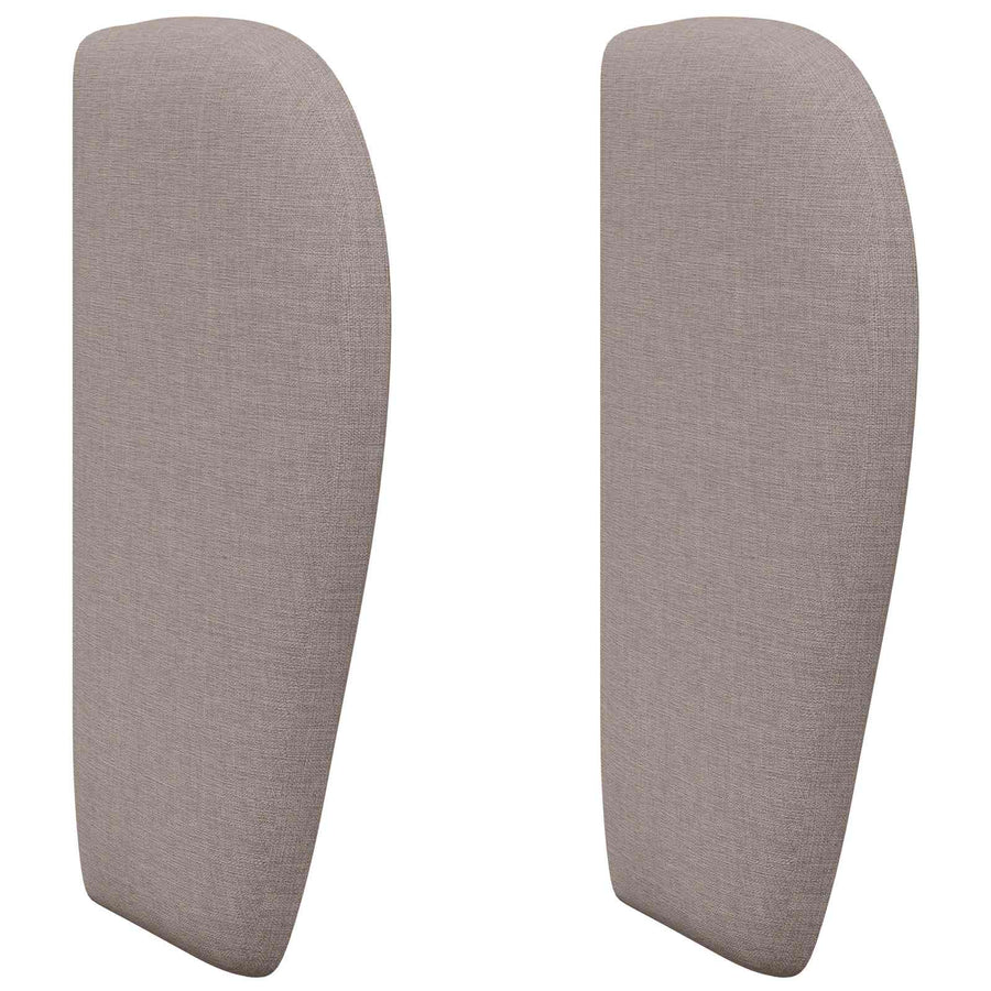 Hoofdbord oor Taupe 40 x 23 x 6 cm Stof