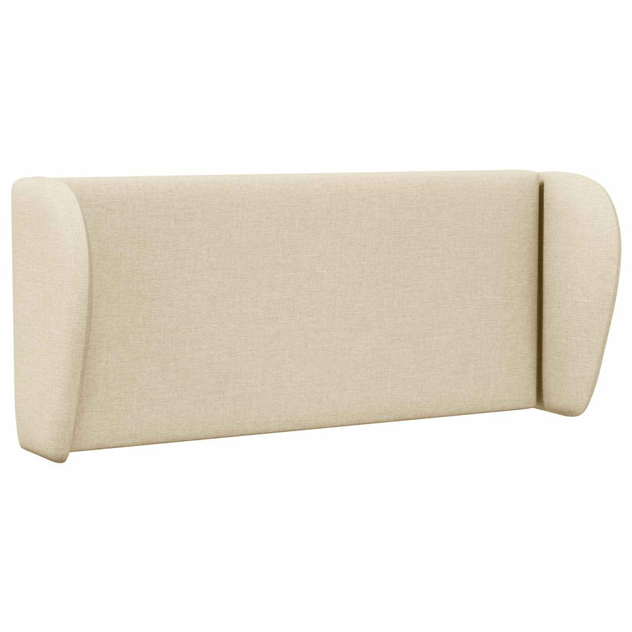 Hoofdbord oor Crème 40 x 23 x 6 cm Stof