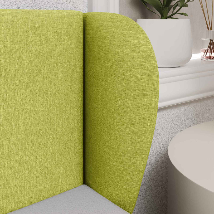 Hoofdbord oor Groen 40 x 23 x 6 cm Stof
