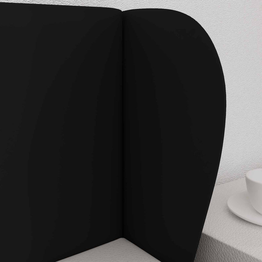 Hoofdbord oor Zwart 40 x 23 x 6 cm PVC