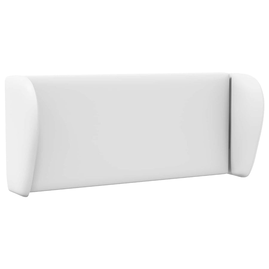 Hoofdbordoor Puur Wit 40 x 23 x 6 cm Foam en Engineered hout