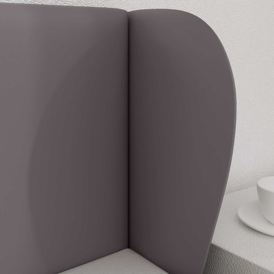 Hoofdbord oor Dim Grijs 40 x 23 x 6 cm PVC