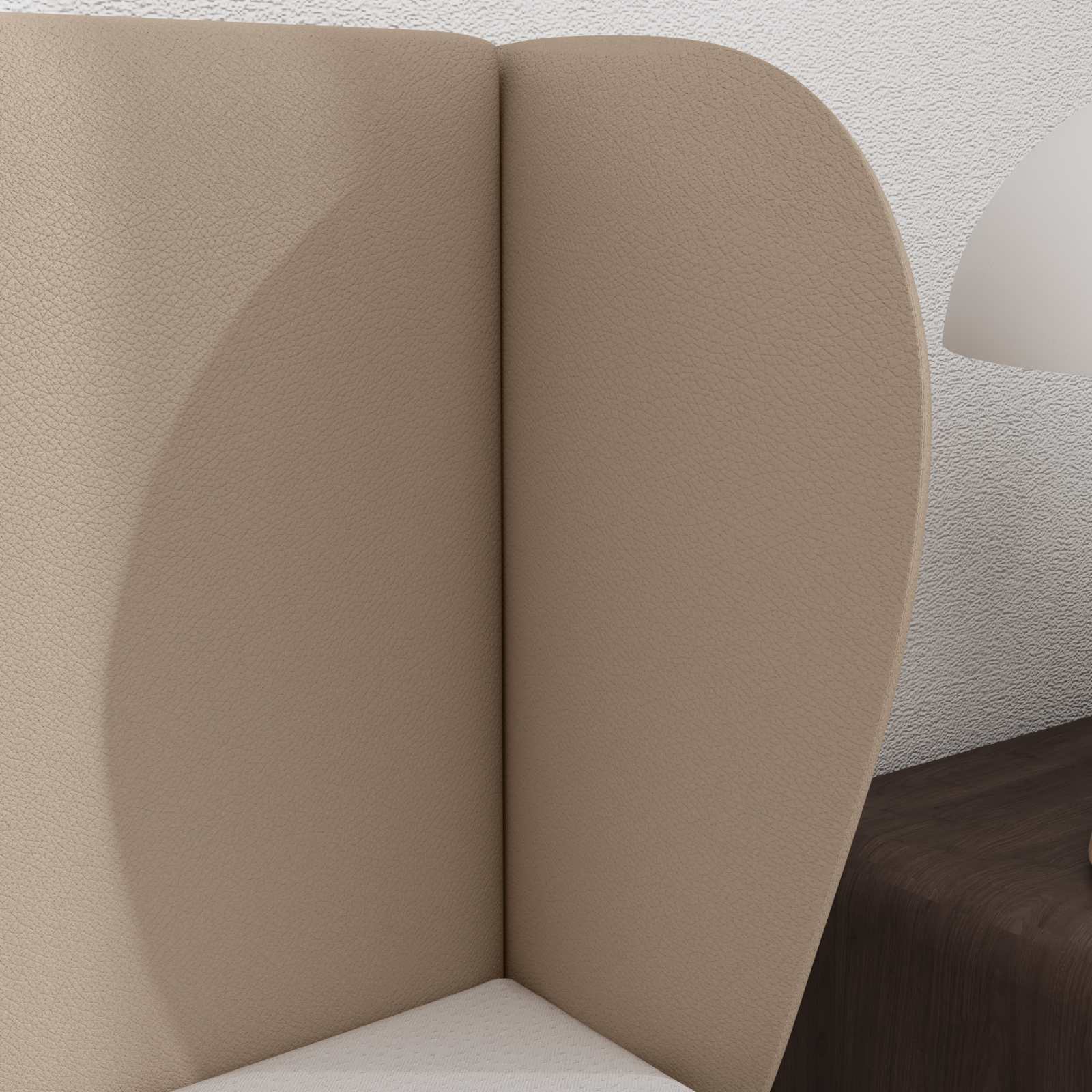 Hoofdbord oor Tan 40 x 23 x 6 cm PVC