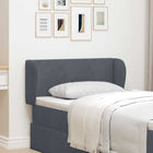 Headboard ear Dim Grey 40 x 23 x 6 cm Velvet