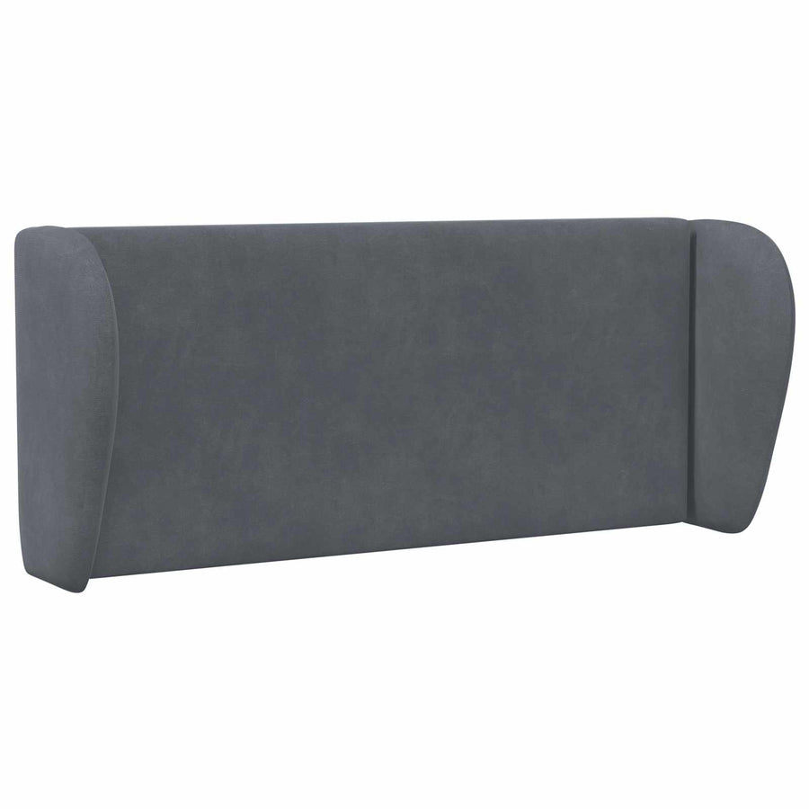 Hoofdbord oor Dim Grijs 40 x 23 x 6 cm Fluweel