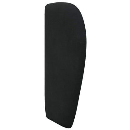 Hoofdbord oor Zwart 40 x 23 x 6 cm Fluweel