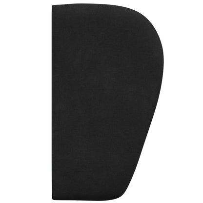 Hoofdbord oor Zwart 40 x 23 x 6 cm Fluweel