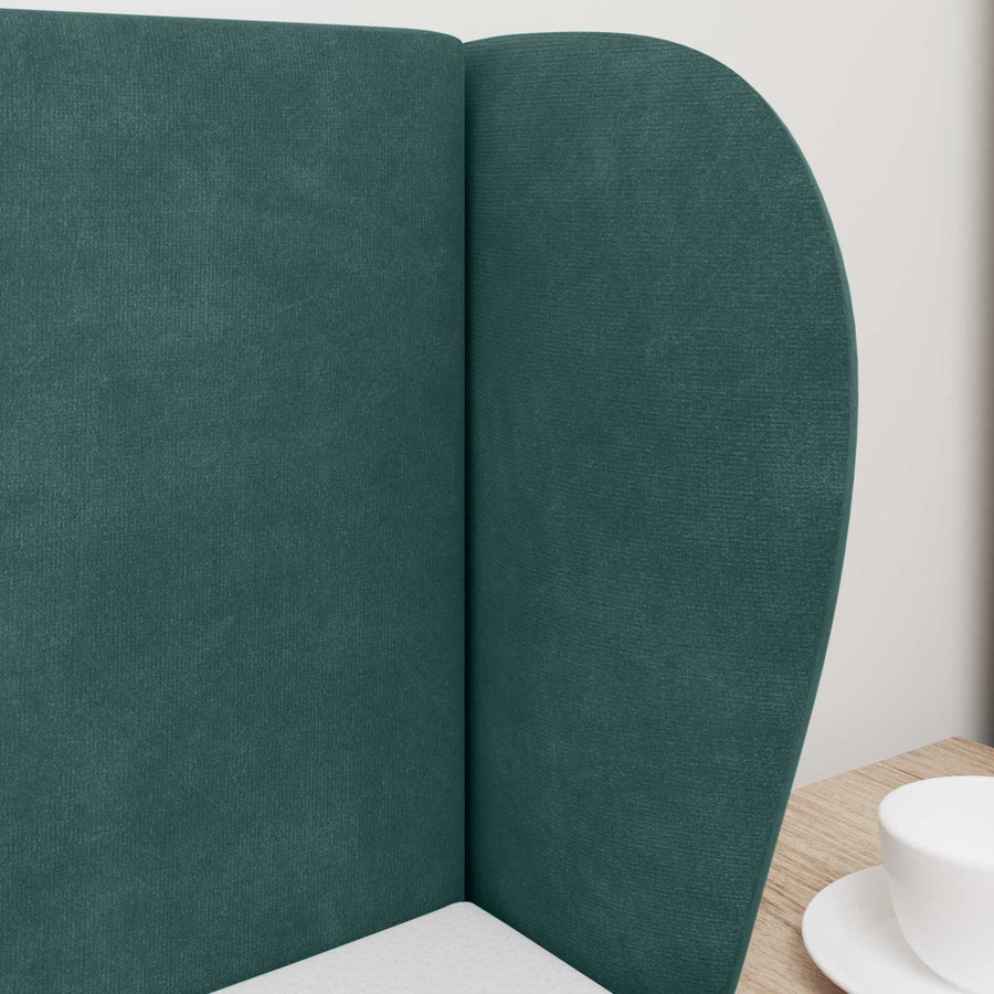 Hoofdbord oor Groen 40 x 23 x 6 cm Fluweel