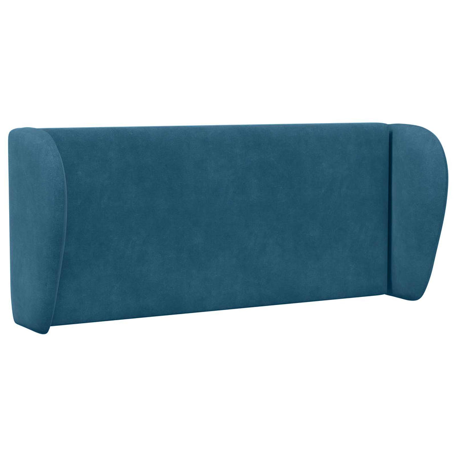 Hoofdbord oor Blauw 40 x 23 x 6 cm Fluweel