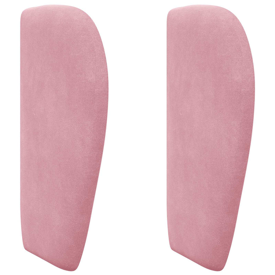 Hoofdbord oor Roze 40 x 23 x 6 cm Fluweel