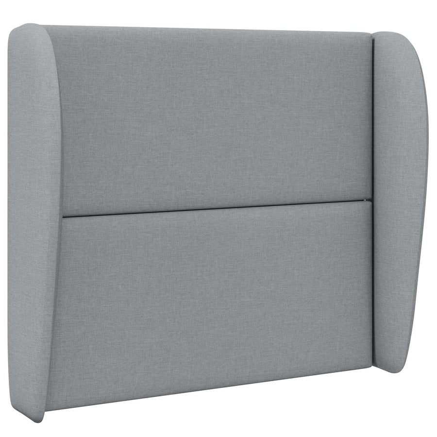 Hoofdbord oor Lichtgrijs 80 x 23 x 6 cm Stof