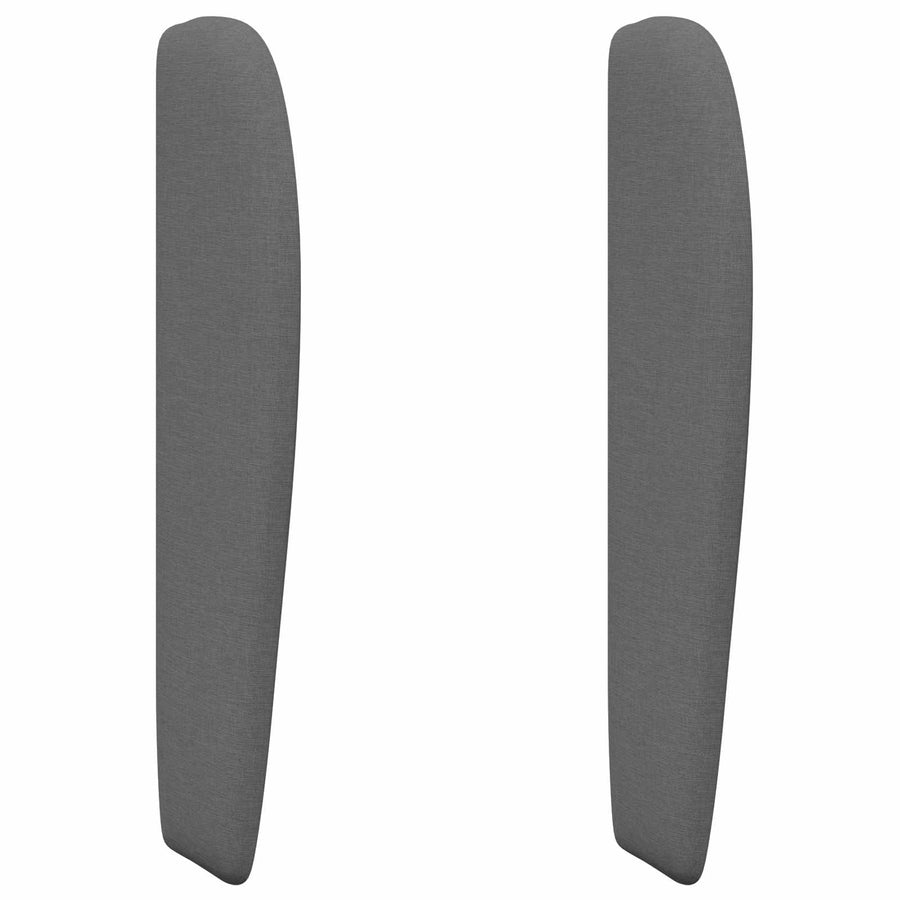 Hoofdbord oor Dim Grijs 80 x 23 x 6 cm Stof
