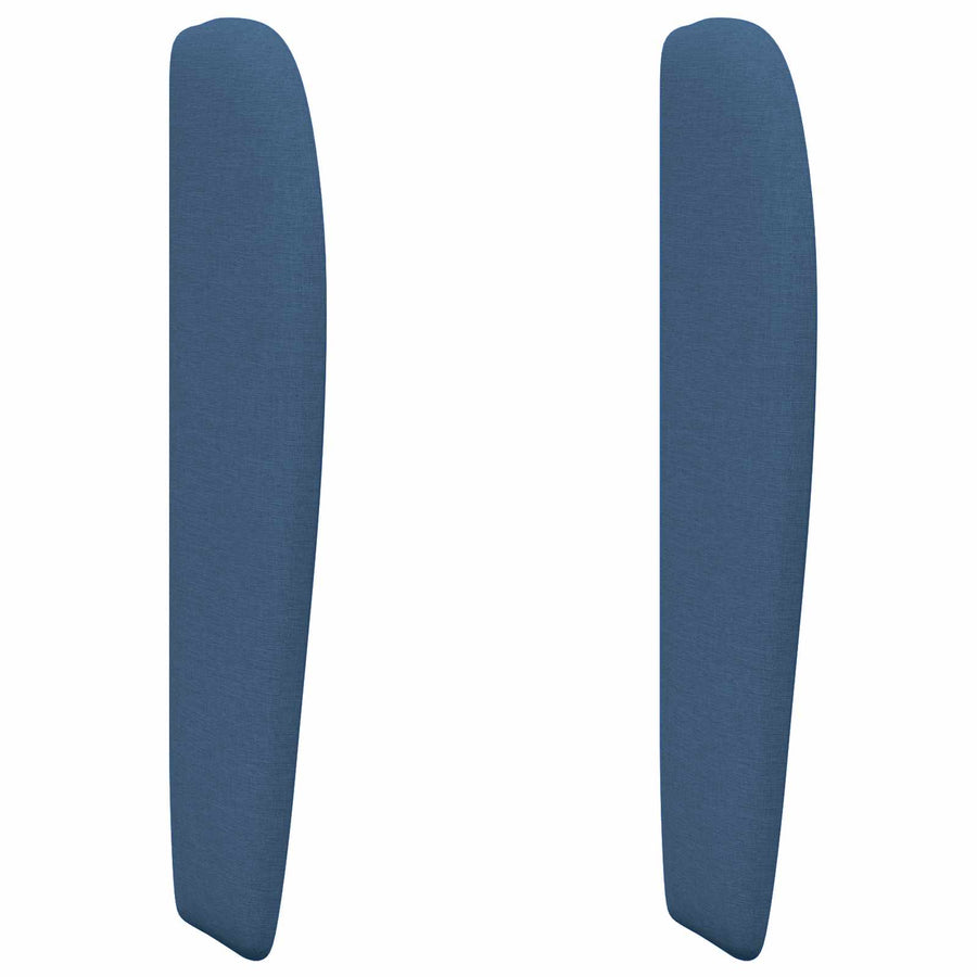 Hoofdbord oor Blauw 80 x 23 x 6 cm Stof