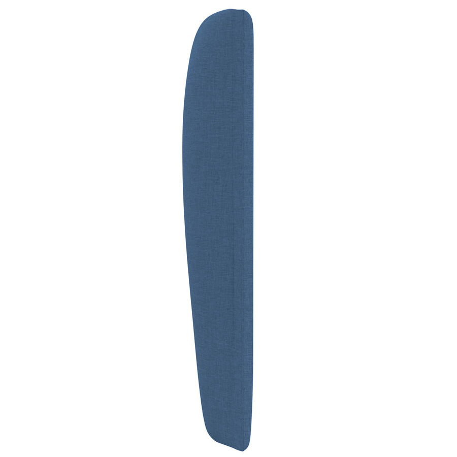 Hoofdbord oor Blauw 80 x 23 x 6 cm Stof