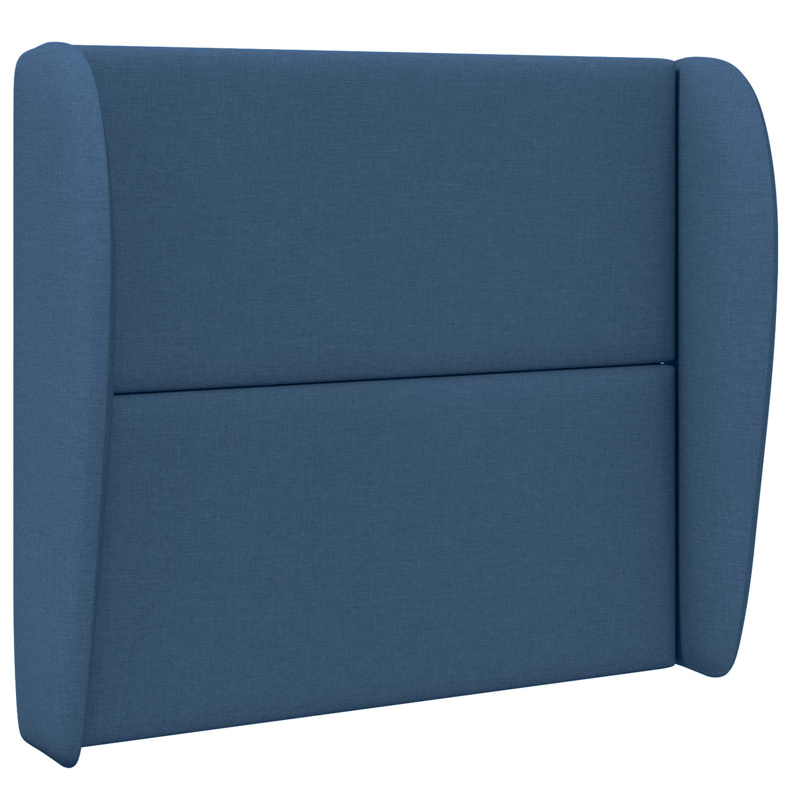 Hoofdbord oor Blauw 80 x 23 x 6 cm Stof