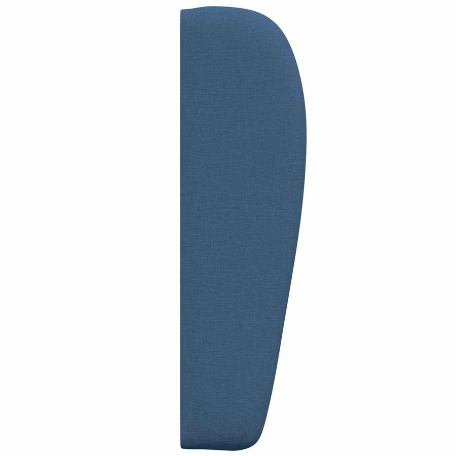 Hoofdbord oor Blauw 80 x 23 x 6 cm Stof