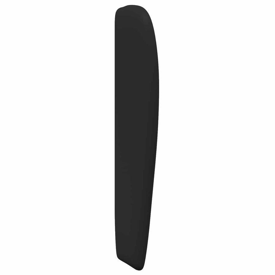 Hoofdbord oor Zwart 80 x 23 x 6 cm PVC