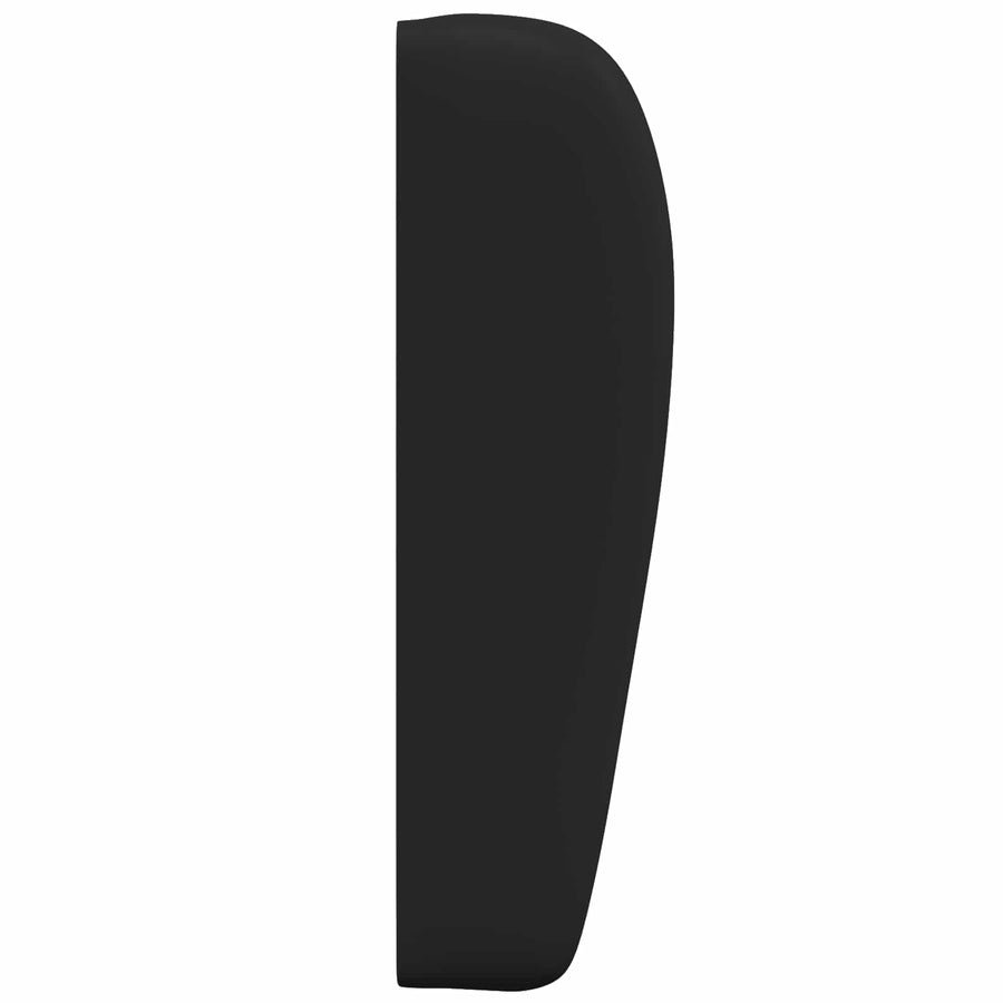 Hoofdbord oor Zwart 80 x 23 x 6 cm PVC