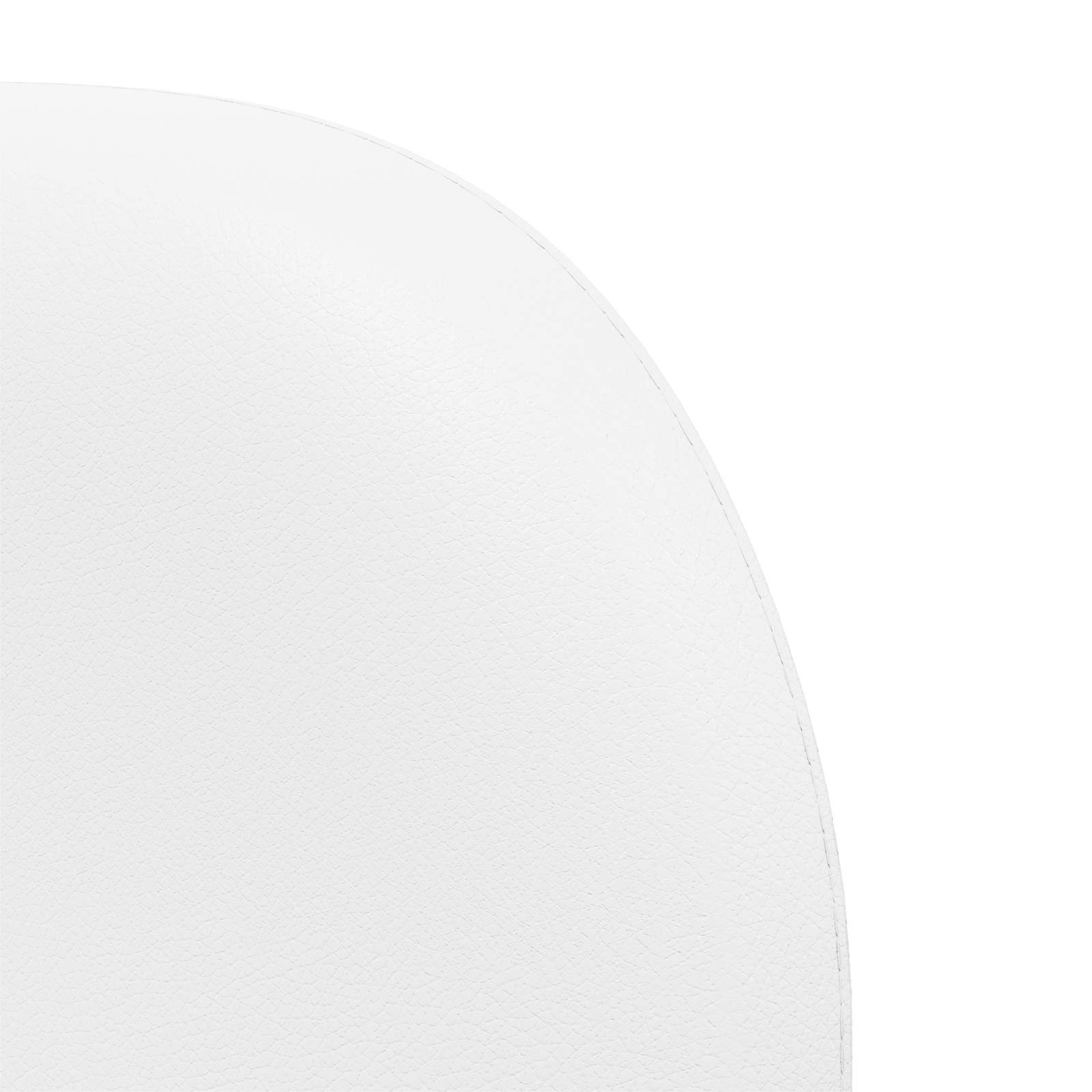 Hoofdbord oor Wit 80 x 23 x 6 cm PVC
