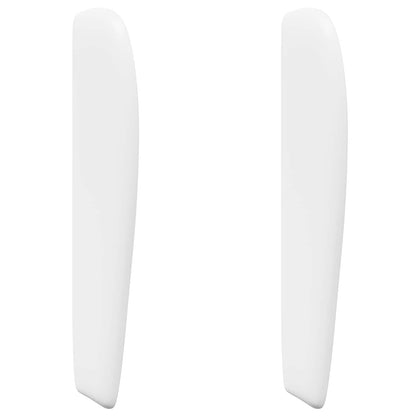 Hoofdbord oor Wit 80 x 23 x 6 cm PVC