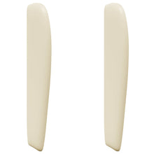 Hoofdbord oor Crème 80 x 23 x 6 cm PVC