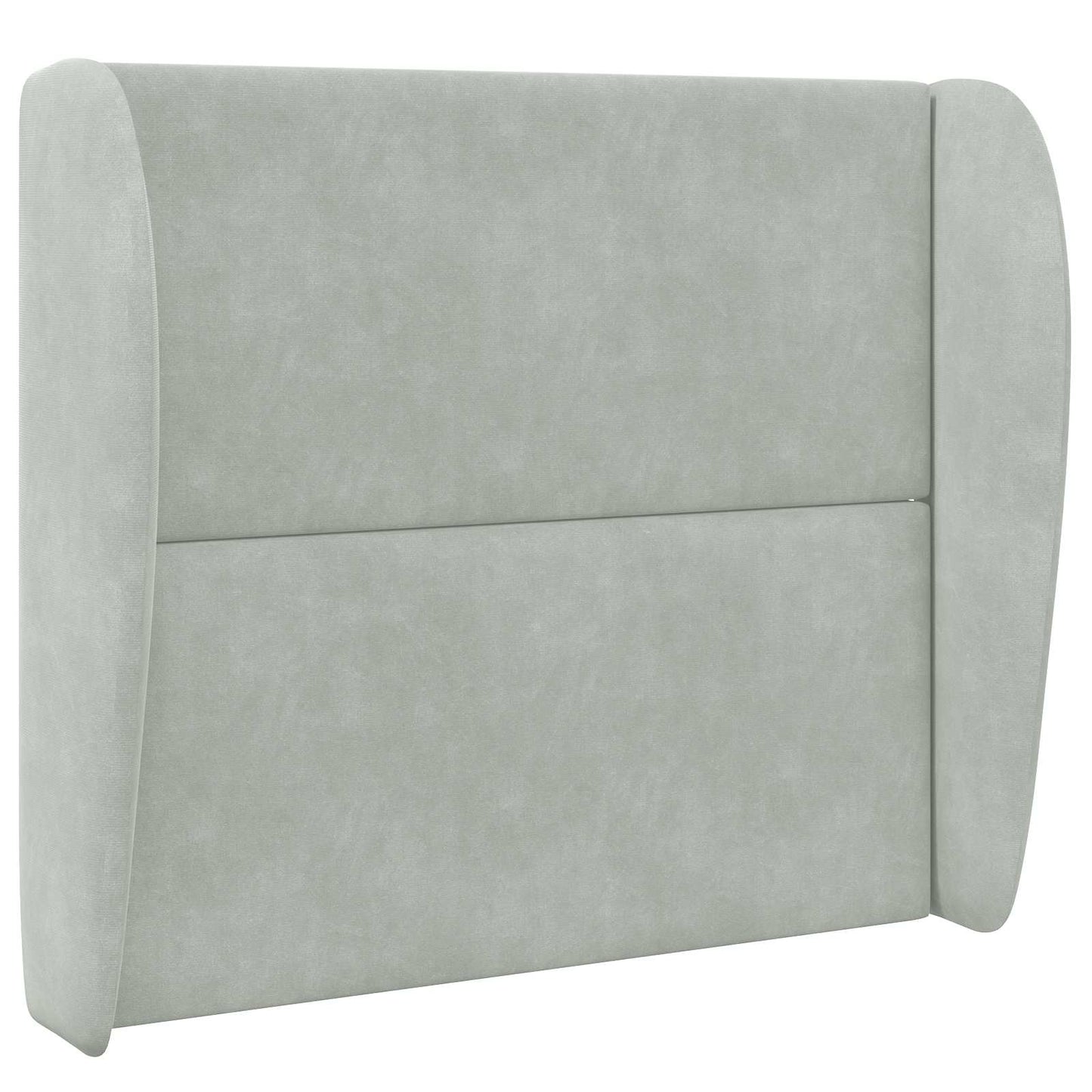 Hoofdbord oor Lichtgrijs 80 x 23 x 6 cm Fluweel
