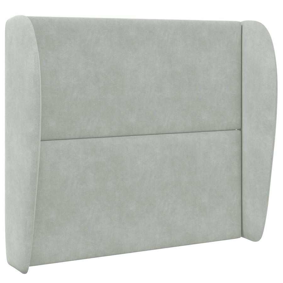 Hoofdbord oor Lichtgrijs 80 x 23 x 6 cm Fluweel