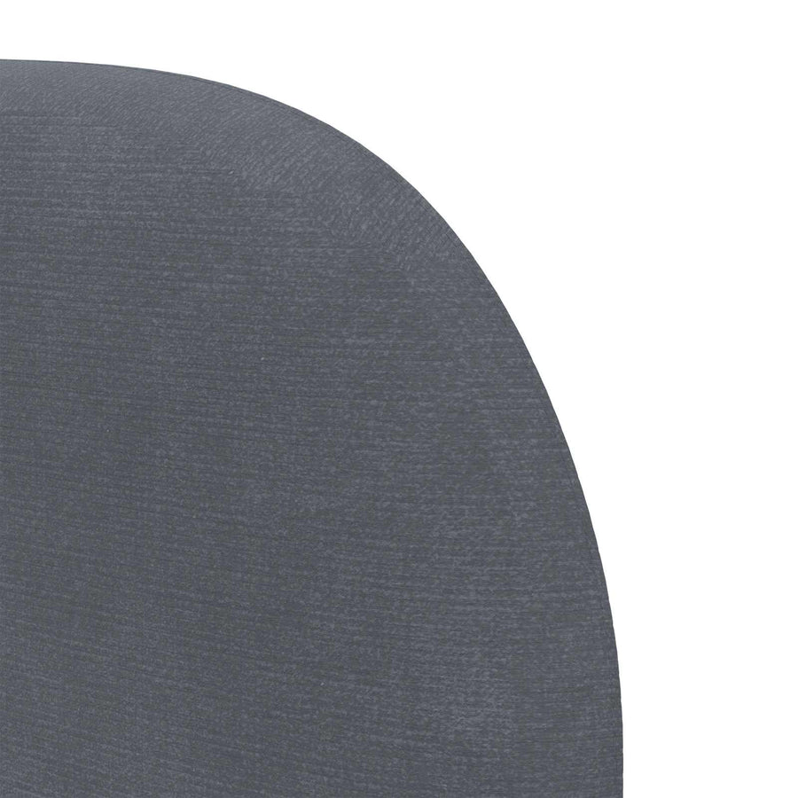 Hoofdbord oor Dim Grijs 80 x 23 x 6 cm Fluweel