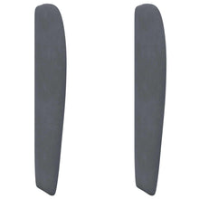 Hoofdbord oor Dim Grijs 80 x 23 x 6 cm Fluweel