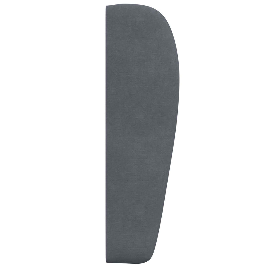 Hoofdbord oor Dim Grijs 80 x 23 x 6 cm Fluweel