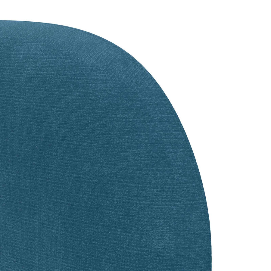 Hoofdbord oor Blauw 80 x 23 x 6 cm Fluweel